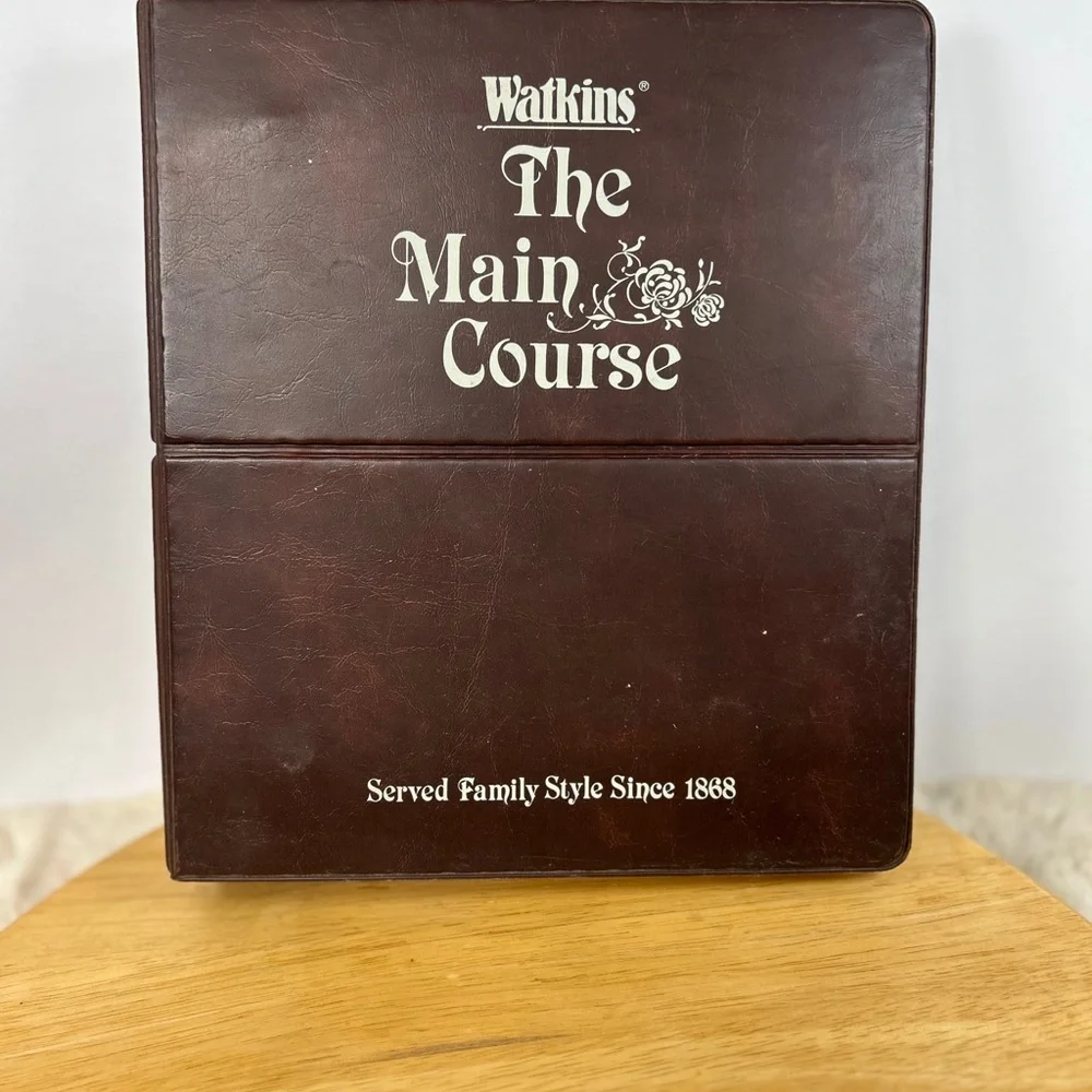 Watkins, The Main Course Served Family Style Since 1868 Cookbook Spiral Bound
